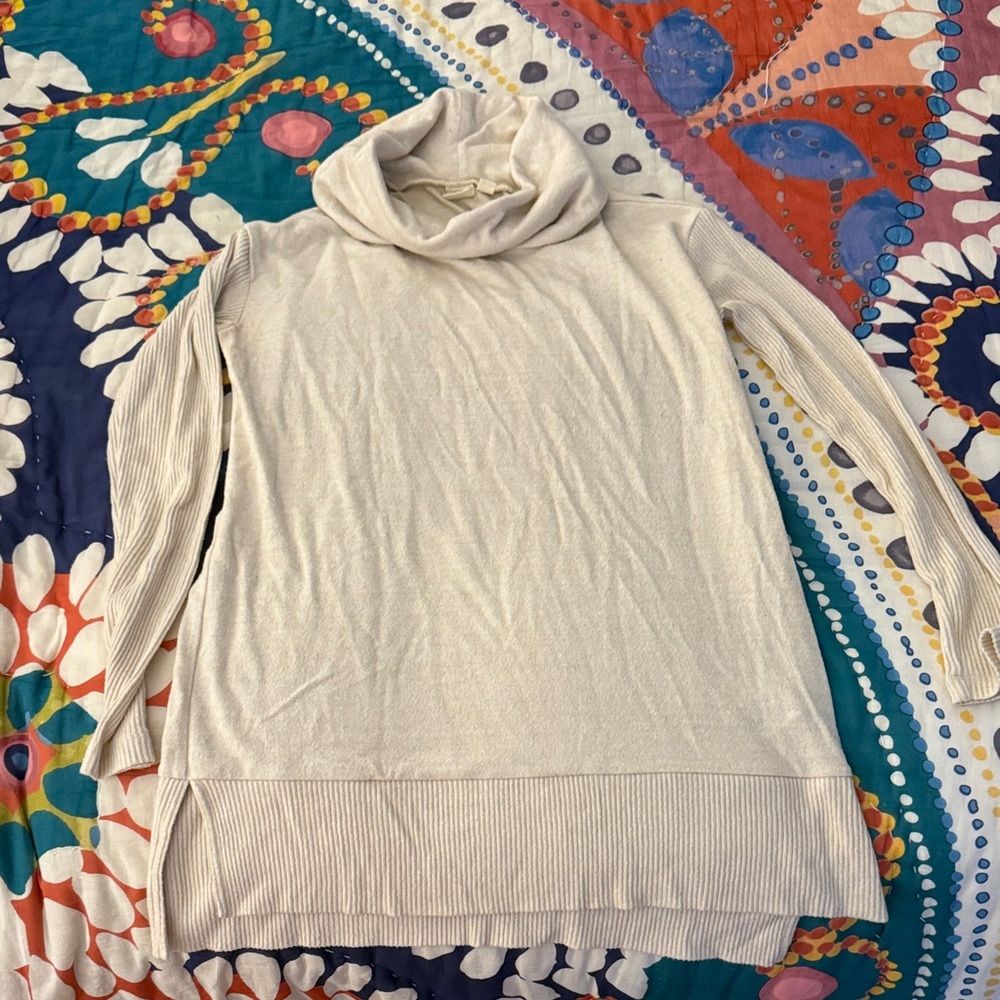 GAP Cream Cowl Neck Sweater